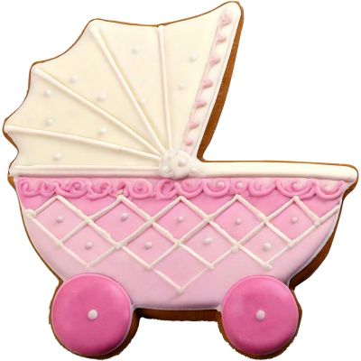 Метален резец - Бебешка количка- 5,7 см - Wilton