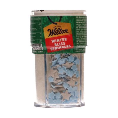 Захарна декорация - 4 в 1 Mix Winter Bliss - 100 гр - Wilton