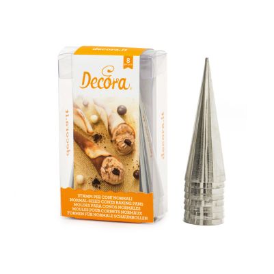 Комплект метални форми за фунийки - 8 броя - Decora