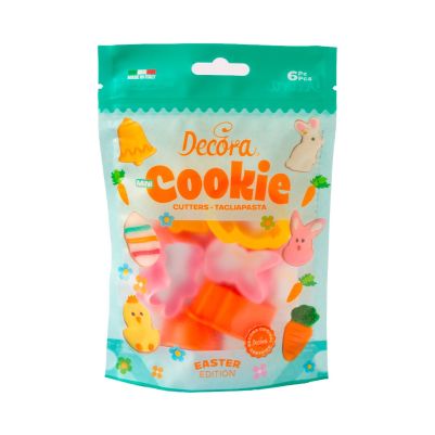 Комплект мини пластмасови резци - Великден - Decora