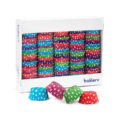 Форми за мъфини - Микс на точки - 2000 броя