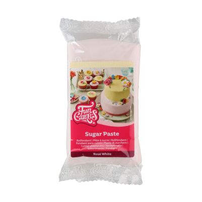 Цветен ароматен фондан -Rosé White -0,250 гр. 