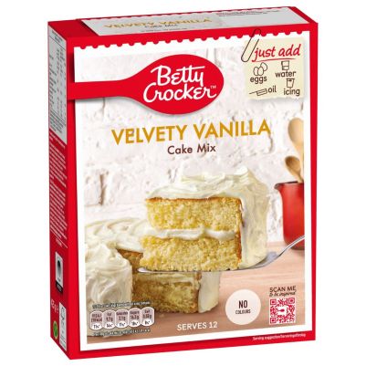 Betty Crocker - Смес за пухкава ванилова торта - 425 g