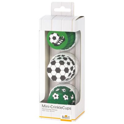 Форми за мини мъфини - Mini-Crinkle Football - 36 броя