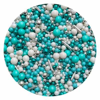 ОЧАКВАНА ДОСТАВКА - 13.12.2025 Захарна декорация - Тюркоаз -100 гр.