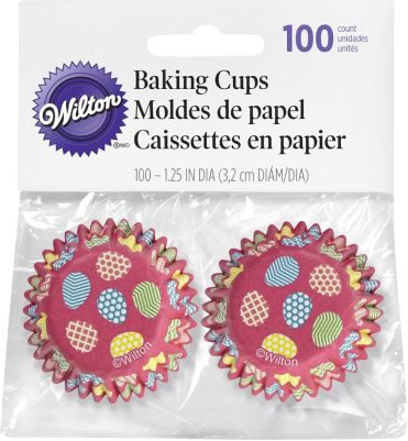 Форми за мини мъфини - Великденски яйца - 100 броя - Wilton 