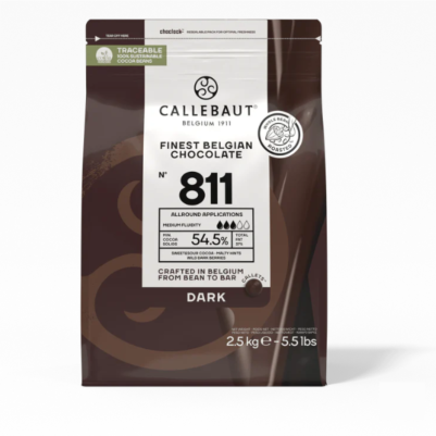 Callebaut Chocolate № 811 - Натурален шоколад - 2.5 kg