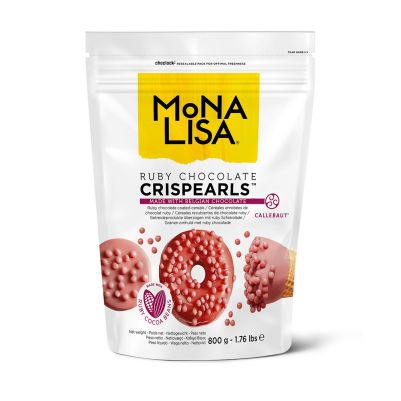 Шоколадово криспи - MONA LISA - CRISPPEARLS RUBY 800G