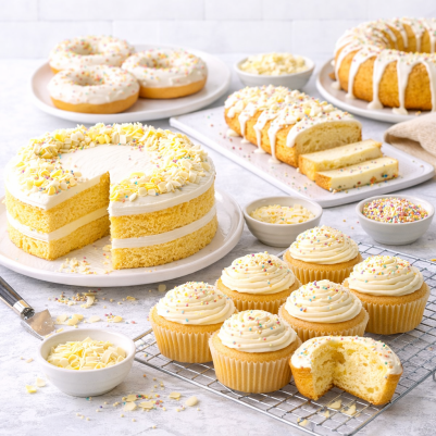 Микс за печене - Real Cream Cake - Ванилия - 400гр