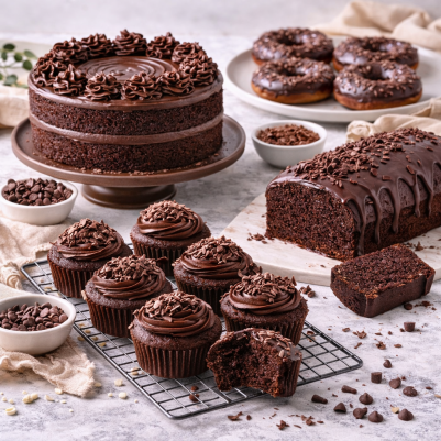 Микс за печене - Real Cream Cake - Шоколад - 400гр