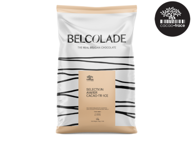 Шоколад Бял Амбър - Belcolade Selection Cacao-Trace - 250 грама