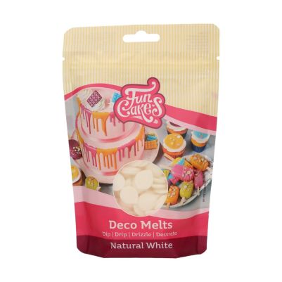 FunCakes Deco Melts -Бонбонки за топене - White - 1 килограм