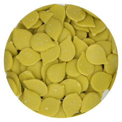 FunCakes Deco Melts -Бонбонки за топене - Lime Green - 250 грама