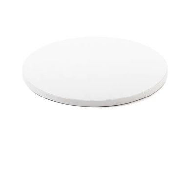 Кръгла подложка за торта - Бяла- 20см