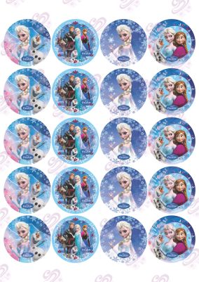 Принт декорация - Frozen 2