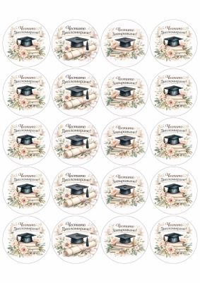 Принт декорация - Завършване 15