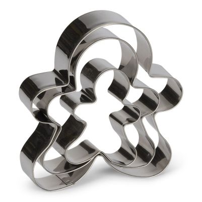 Комплект метални резци - Джинджифилово човече - 3 броя - Patisse