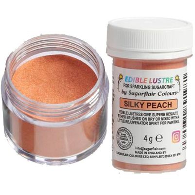 Прахообразна боя - Lustre - Silky Peach - 4гр - Sugarflair