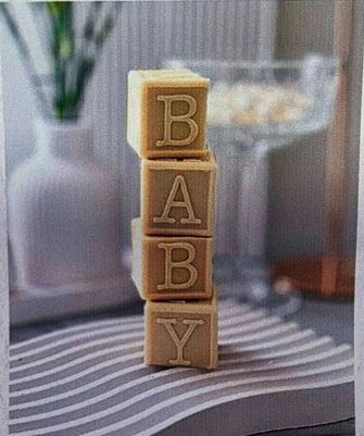 Силиконов молд - Кубчета Baby - Silikonforms