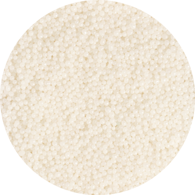 Захарна декорация - Топ Топ - Перлено бяло - 1кг