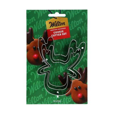 Комплект метални резци - Еленчета - 3 броя - Wilton
