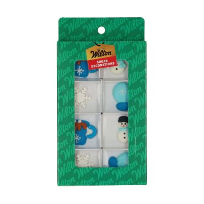 Захарана декорация - Cozy Winter - 8 броя - Wilton