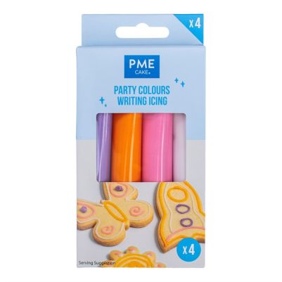 Готов за декорация - Party Colours - 4 бр.