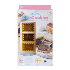 Комплект за бисквитки с шоколадова плочка - Великден - Decora