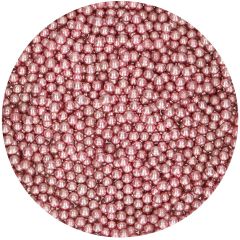 Захарни перли - Metallic Pink - 80 грама